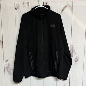 The North Face Vented Shell Jacket Men’s XL Black Lightweight EUC